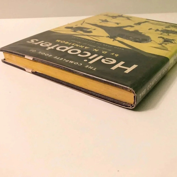 Vintage 1954 The Complete Book Of Helicopters D N Ahnstrom Ex Lib Book - Picture 7 of 16